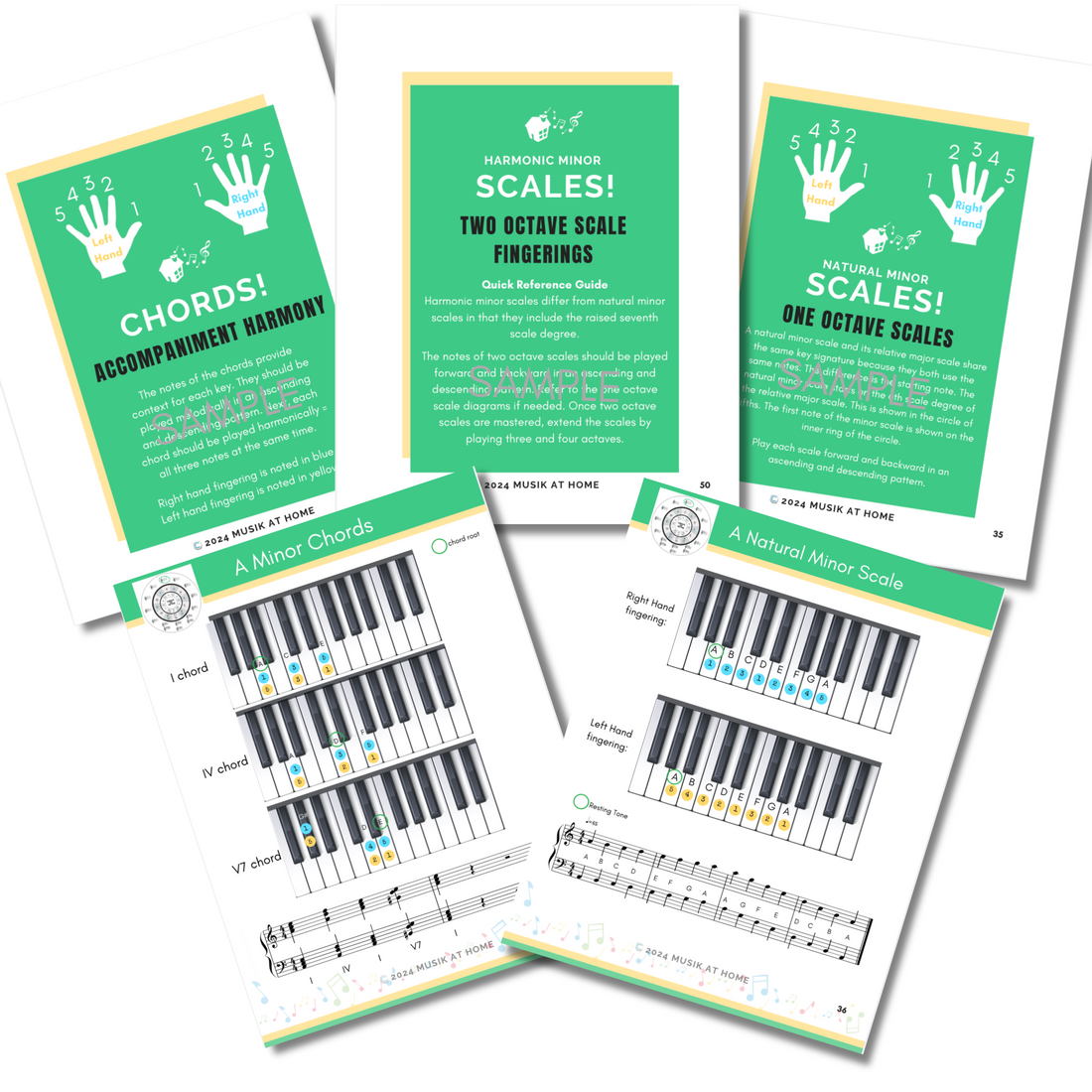 Creative Keys: Unlock the Fun of Chords & Scales Without Reading Music! Book 5